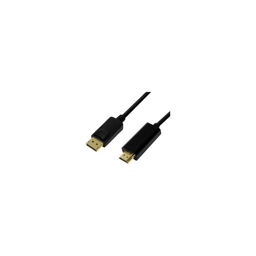 LogiLink Câble de connexion DisplayPort 1.2-HDMI 1.4, 1,0 m