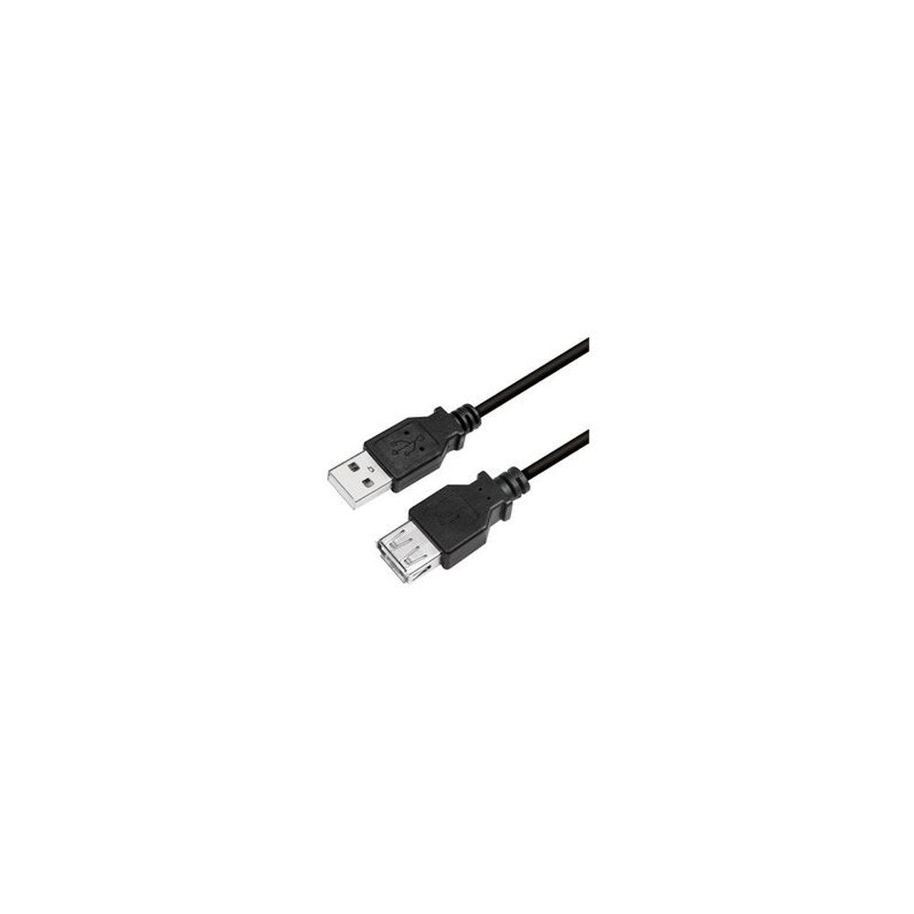 LogiLink Rallonge USB 2.0, 3,0 m, noir