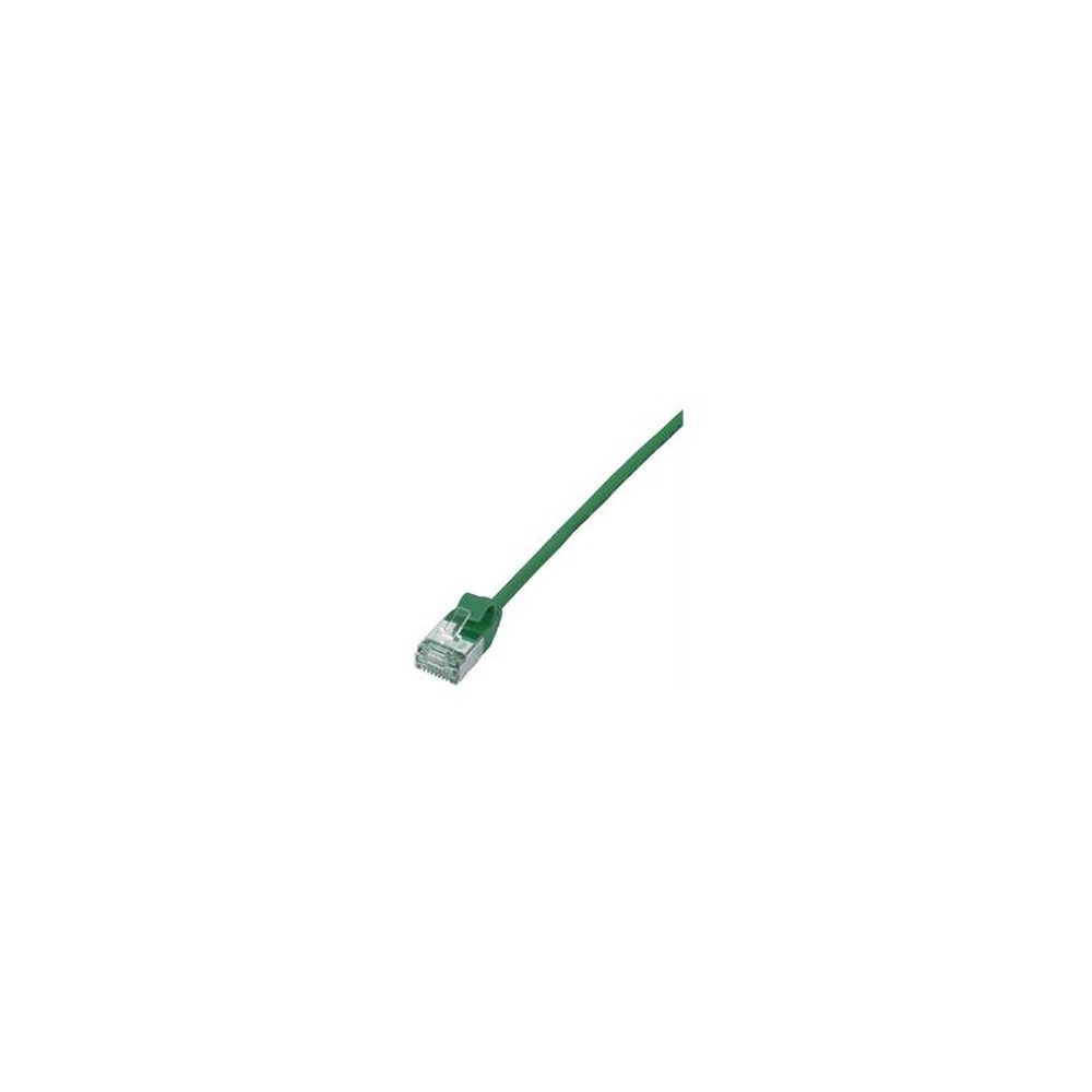 LogiLink Câble patch Ultraflex, Cat. 6A, U/FTP, 0,5 m, vert