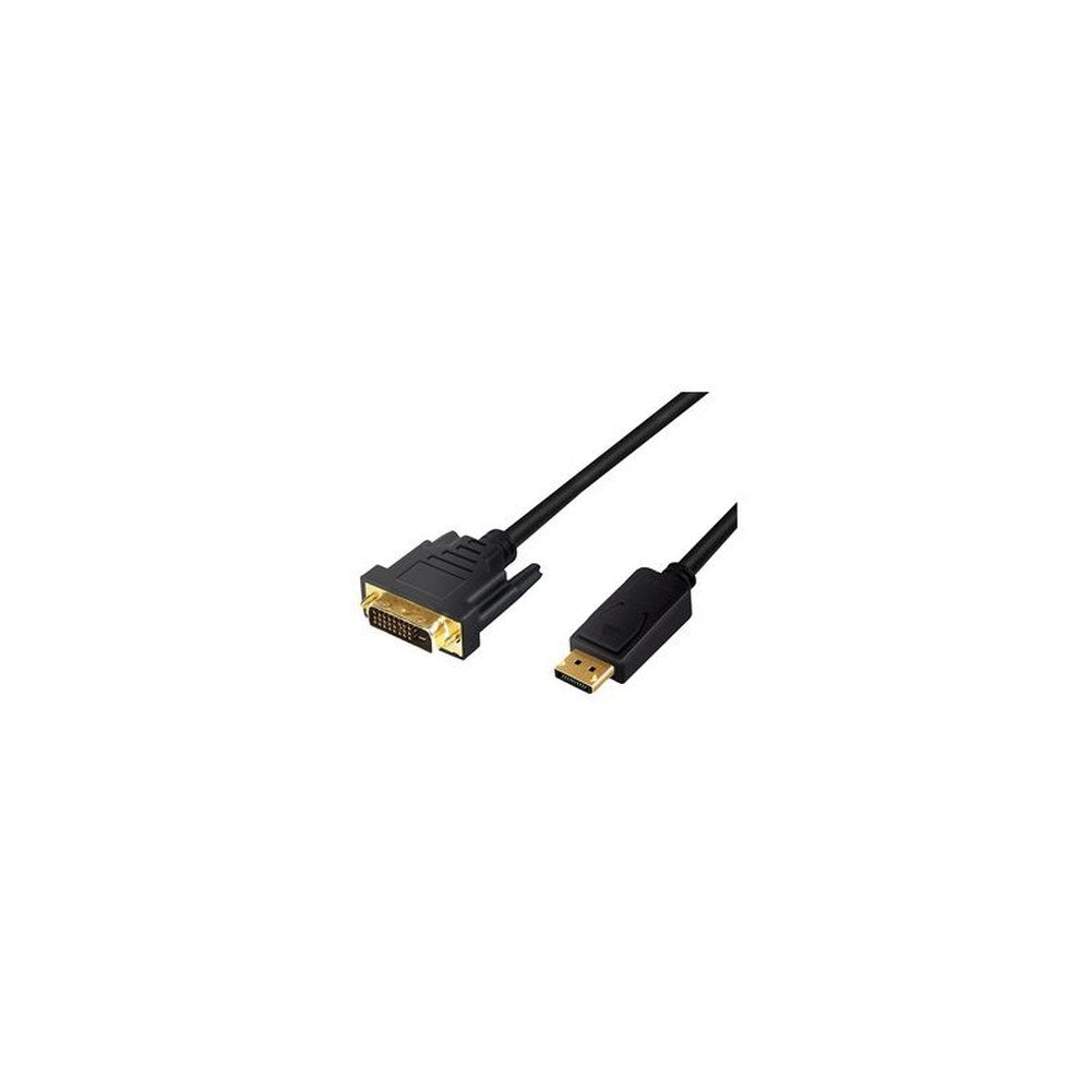 LogiLink Cordon convertisseur DisplayPort - DVI, 2,0 m, noir