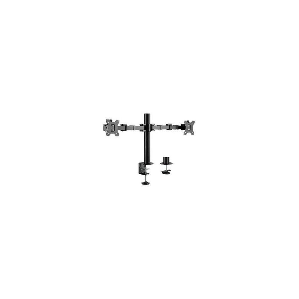 LogiLink Bras support double, longueur du bras: 380 mm, noir
