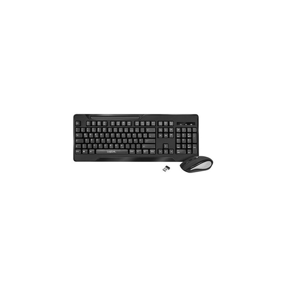 LogiLink Desktop Set, kabellos, spritzwassergeschützt