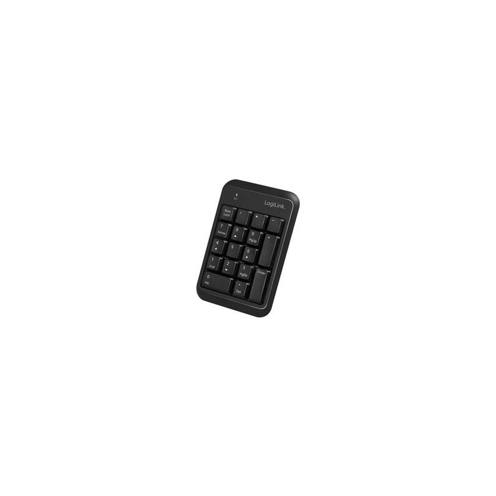 LogiLink Pavé numérique BT V5.1, plastique, noir