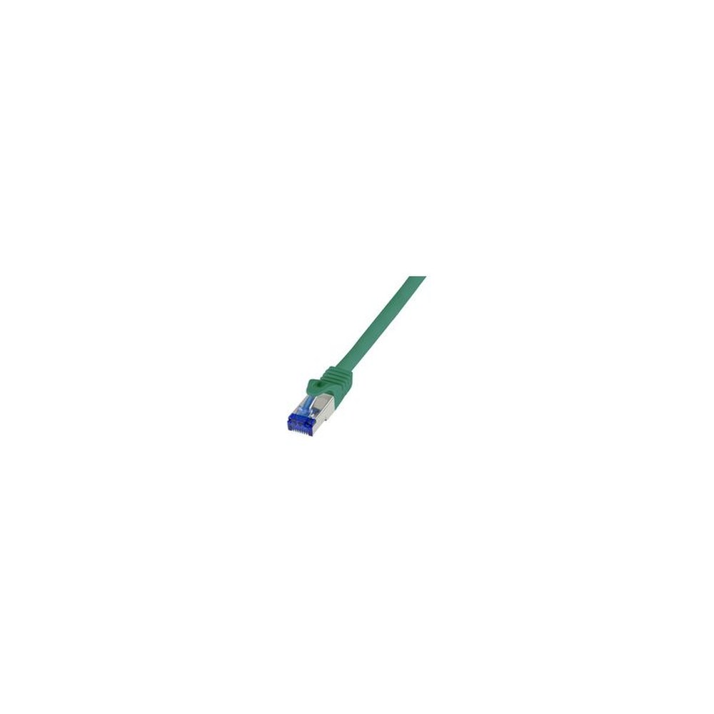 LogiLink Câble patch Ultraflex, Cat.6A, S/FTP, 0,5 m, vert