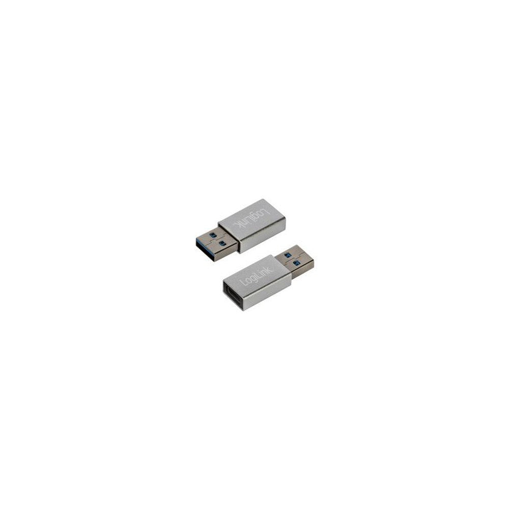 LogiLink Adaptateur USB 3.2 Gen1, USB mâle - USB femelle