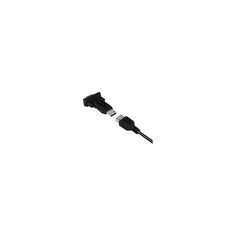 LogiLink Adaptateur USB 2.0 - RS232  avec câble de rallonge