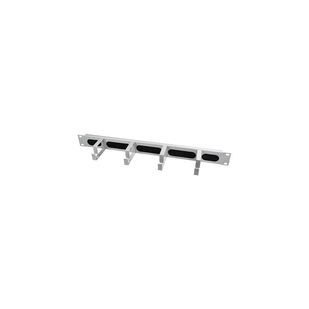 LogiLink Panneau guide-câble 19", 1 U, 4 étriers guide-câble