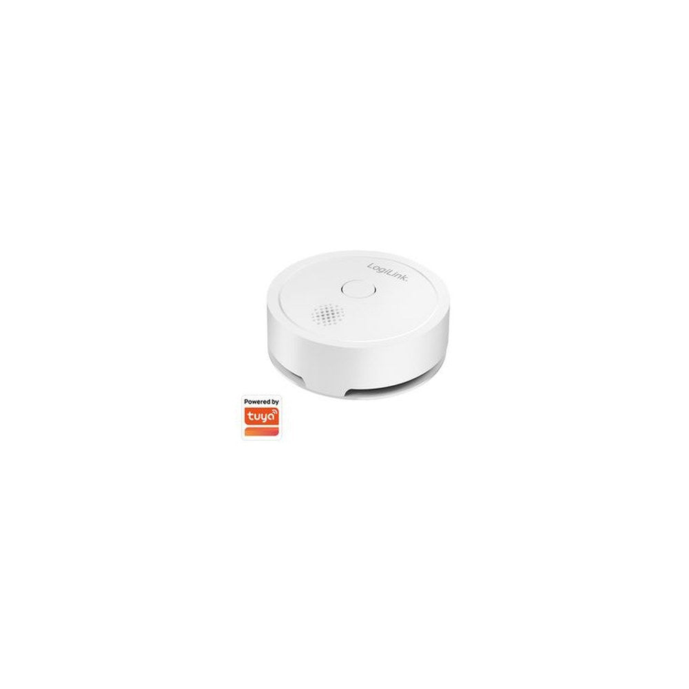 LogiLink Détecteur de fumée Smart Wi-Fi, blanc