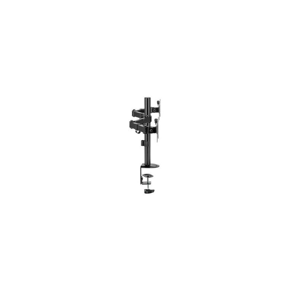 LogiLink Bras support double, longueur du bras: 376 mm, noir