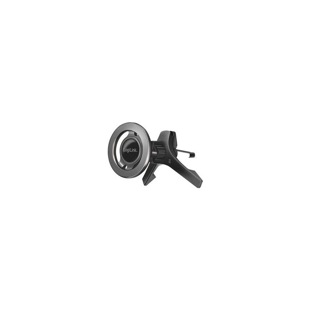 LogiLink Support magnétique 3 points pour smartphone, noir