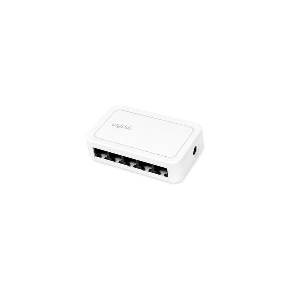 LogiLink Switch de bureau Gigabit Ethernet, 5 ports, blanc