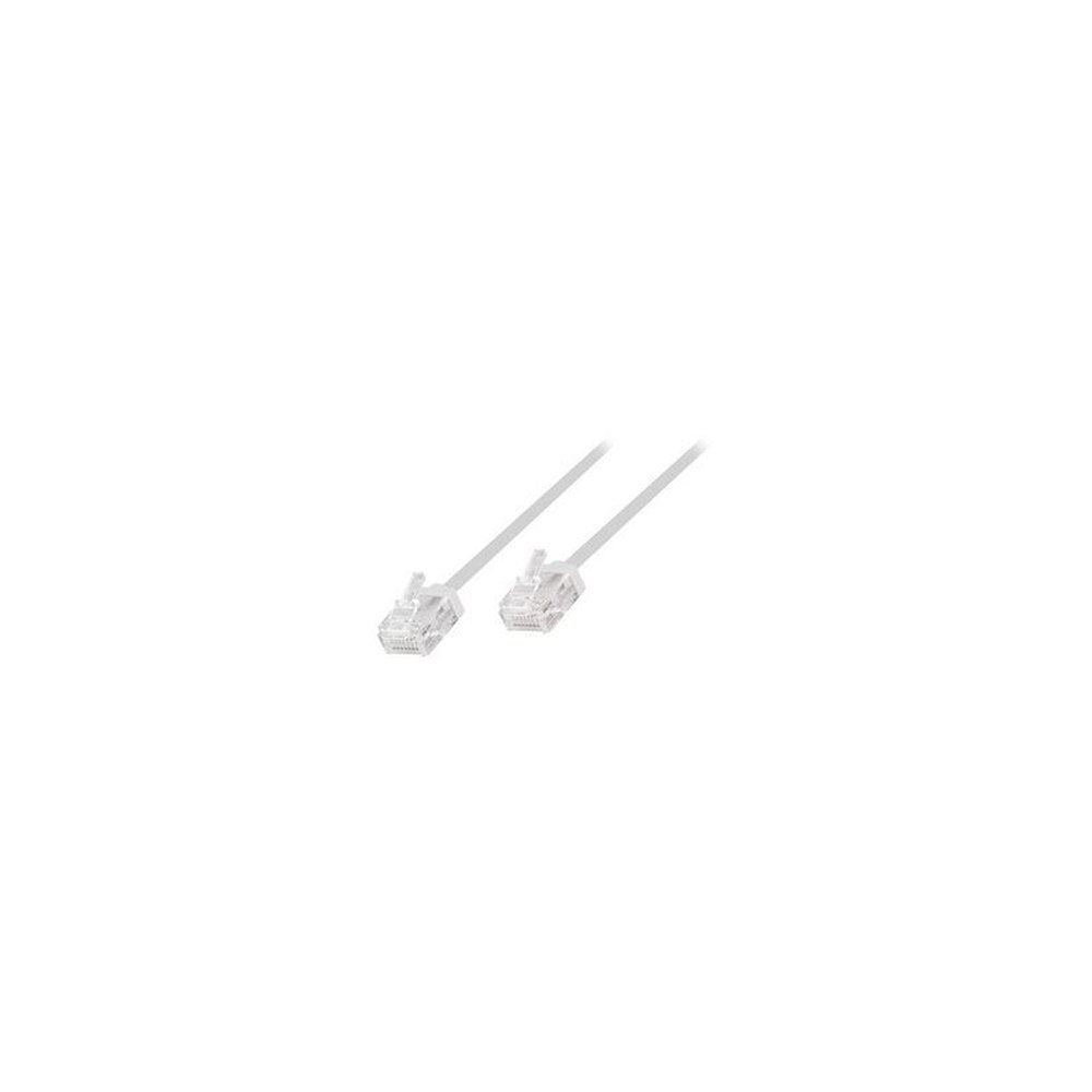 LogiLink Câble patch Slim Ultra-Flex, cat. 6A, U/UTP, 15 m