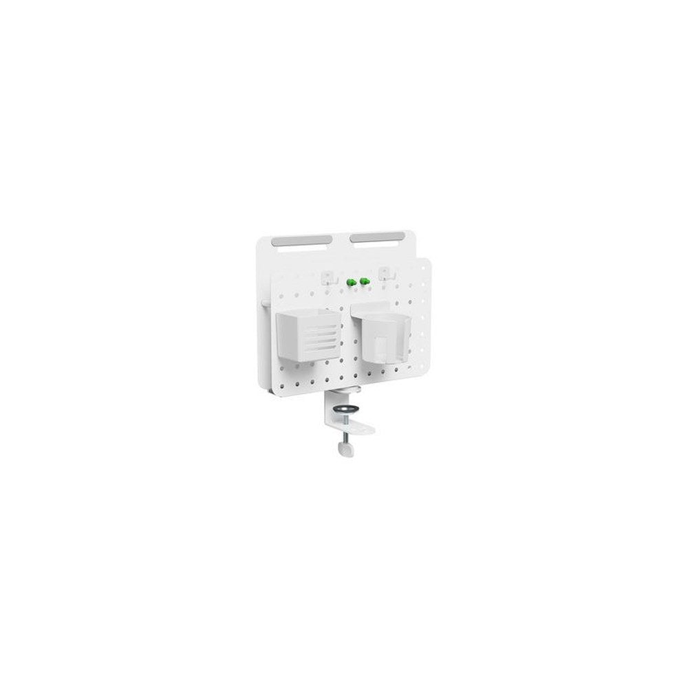 LogiLink Organiseur de bureau avec panneau perforé, blanc