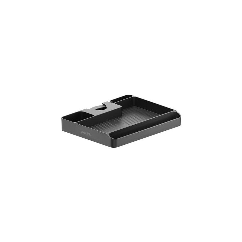 LogiLink Organizer zur Mastbefestigung, schwarz