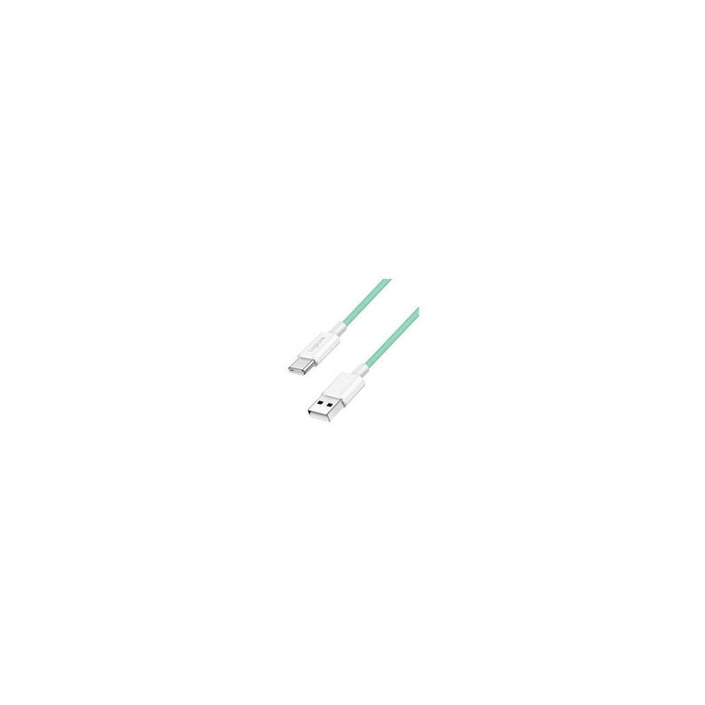 LogiLink Câble USB 2.0, USB-A - USB-C, 1,5 m, vert