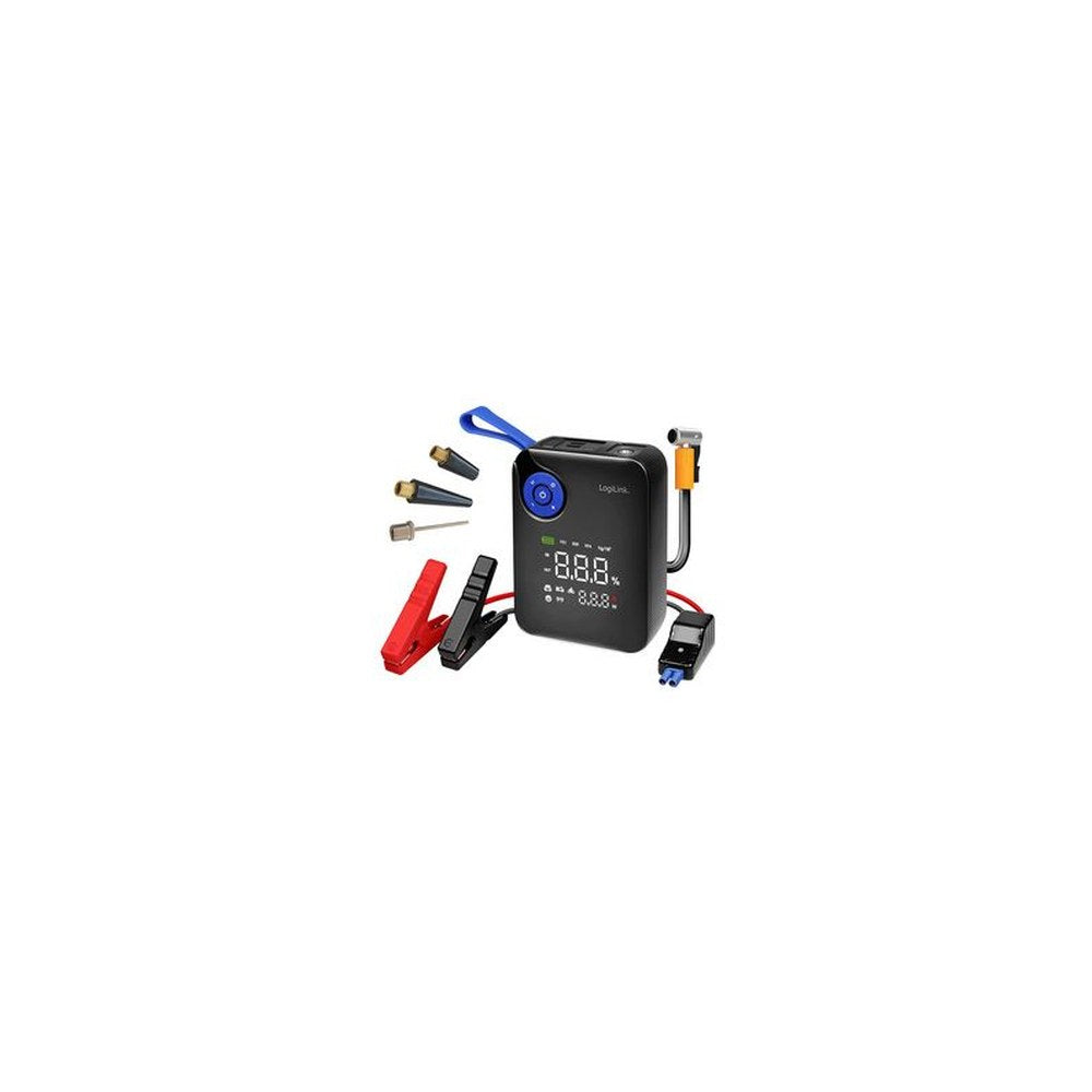 LogiLink Booster de démarrage 4-in-1, 7.200 mAh, noir