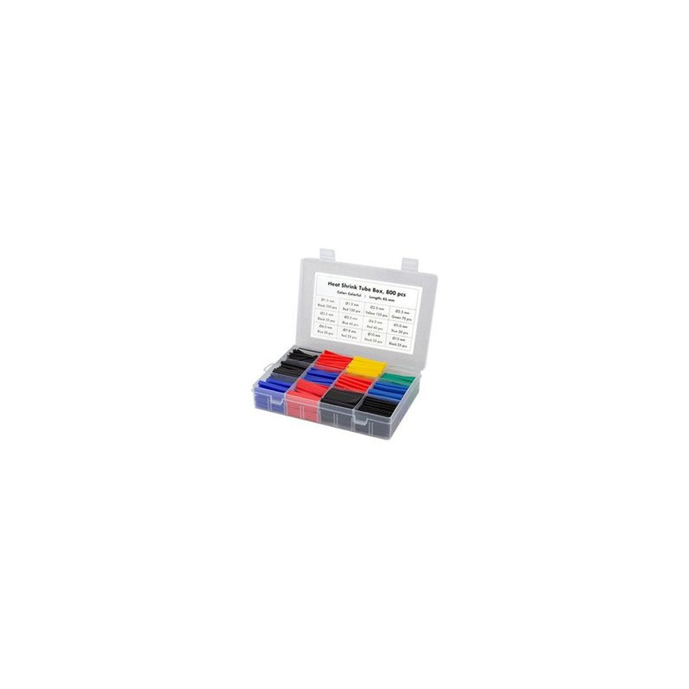 LogiLink Set de gaines thermorétractables, 800 pièces