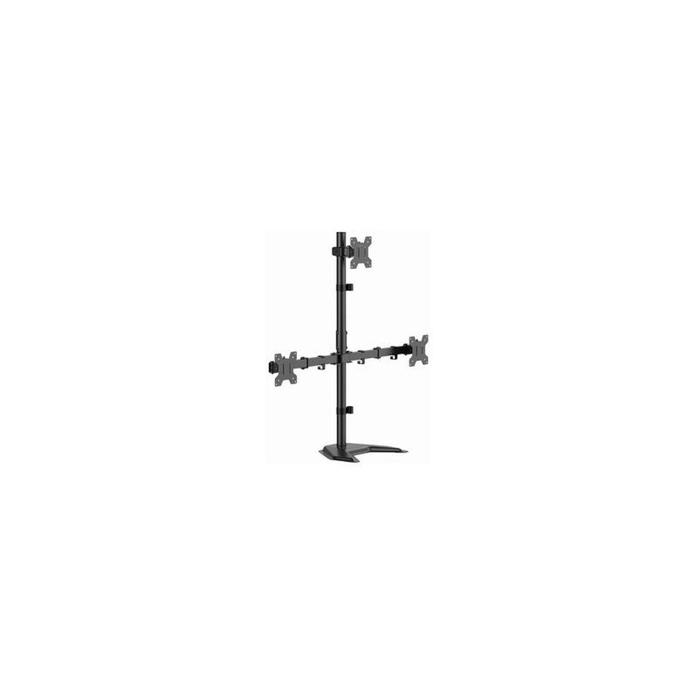 LogiLink Bras support triple écran, avec socle, noir
