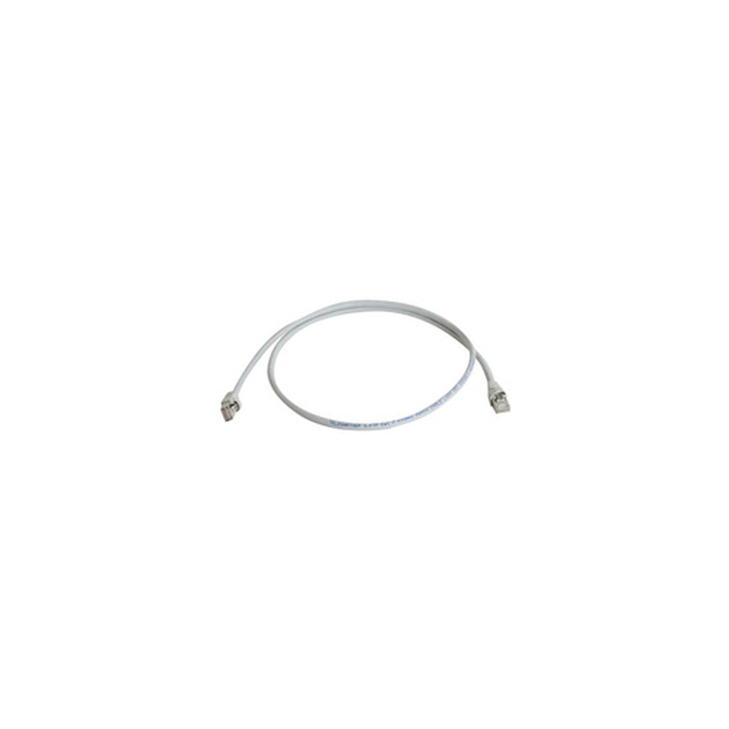Telegärtner Câble patch, Cat.6A (profond), S/FTP, 2 m, gris