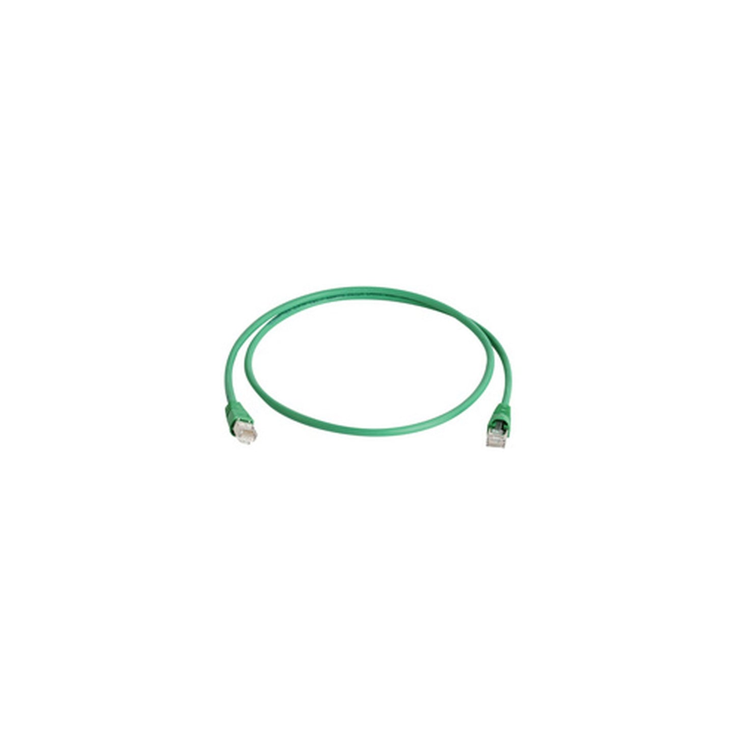 Telegärtner Câble patch, Cat.6A (profond), S/FTP, 15 m, vert
