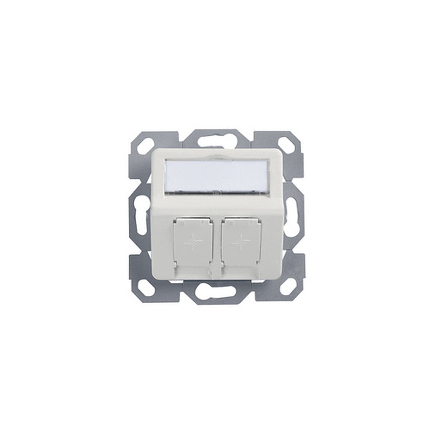Telegärtner AMJ Boîtier encastrable, 50 x 50 mm, 2 ports x5