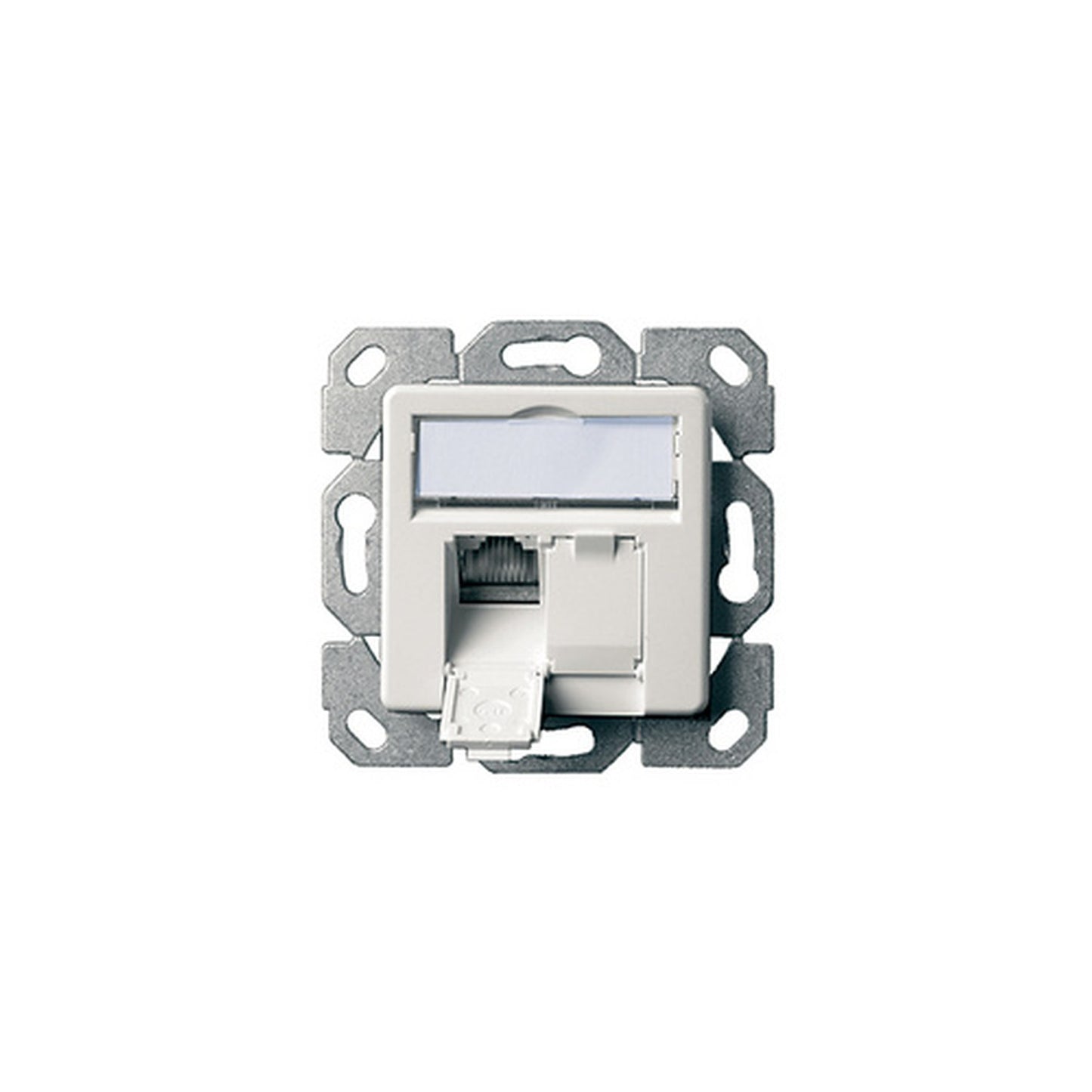 Telegärtner AMJ45 Anschlussdose Kat.6A (tief), 2 x RJ45, aw x5