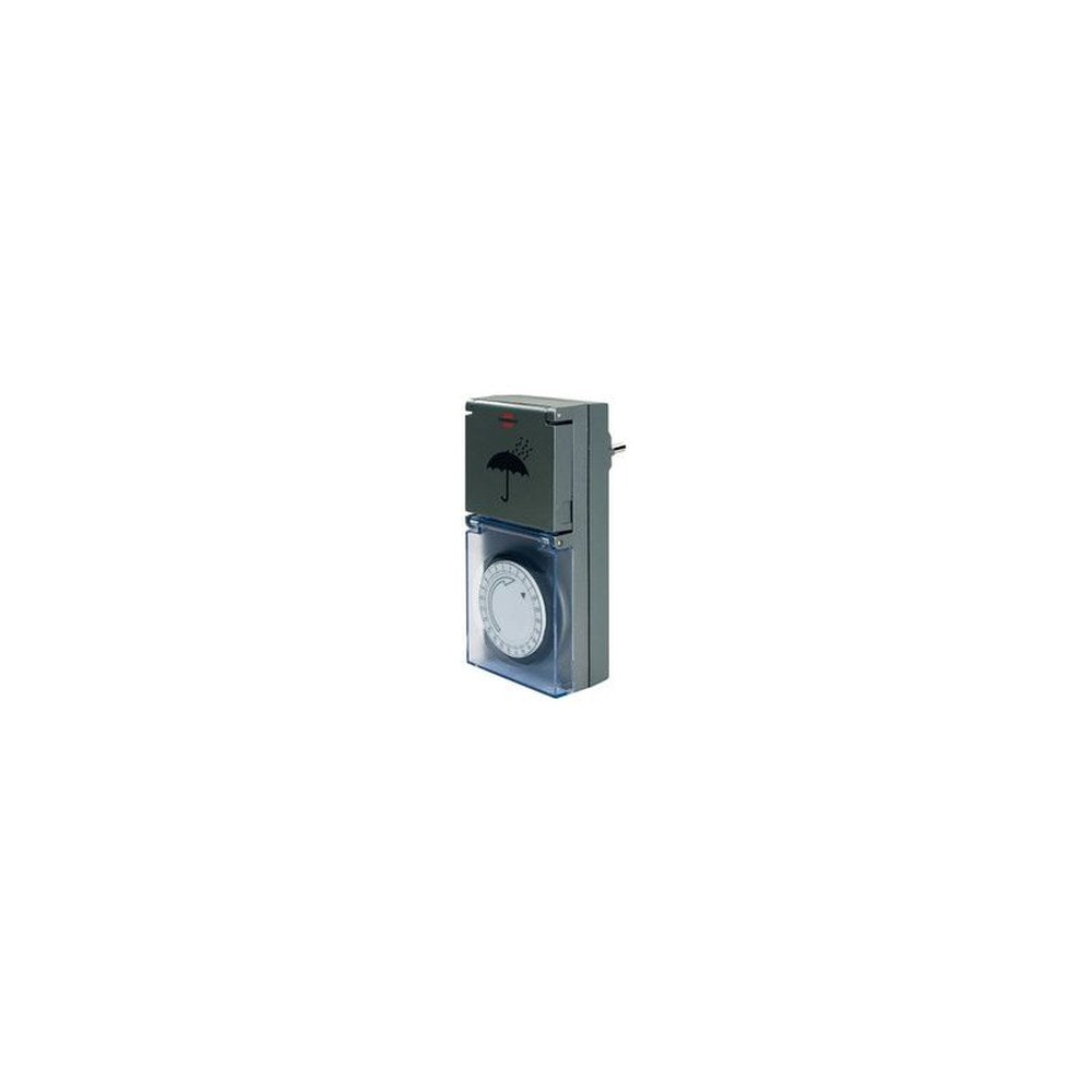 brennenstuhl Tageszeitschaltuhr MZ 44, IP 44, anthrazit