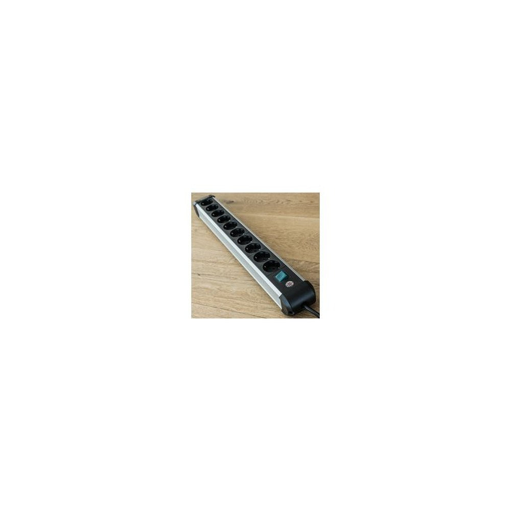 brennenstuhl Steckdosenleiste Premium-Alu-Line, 10-fach