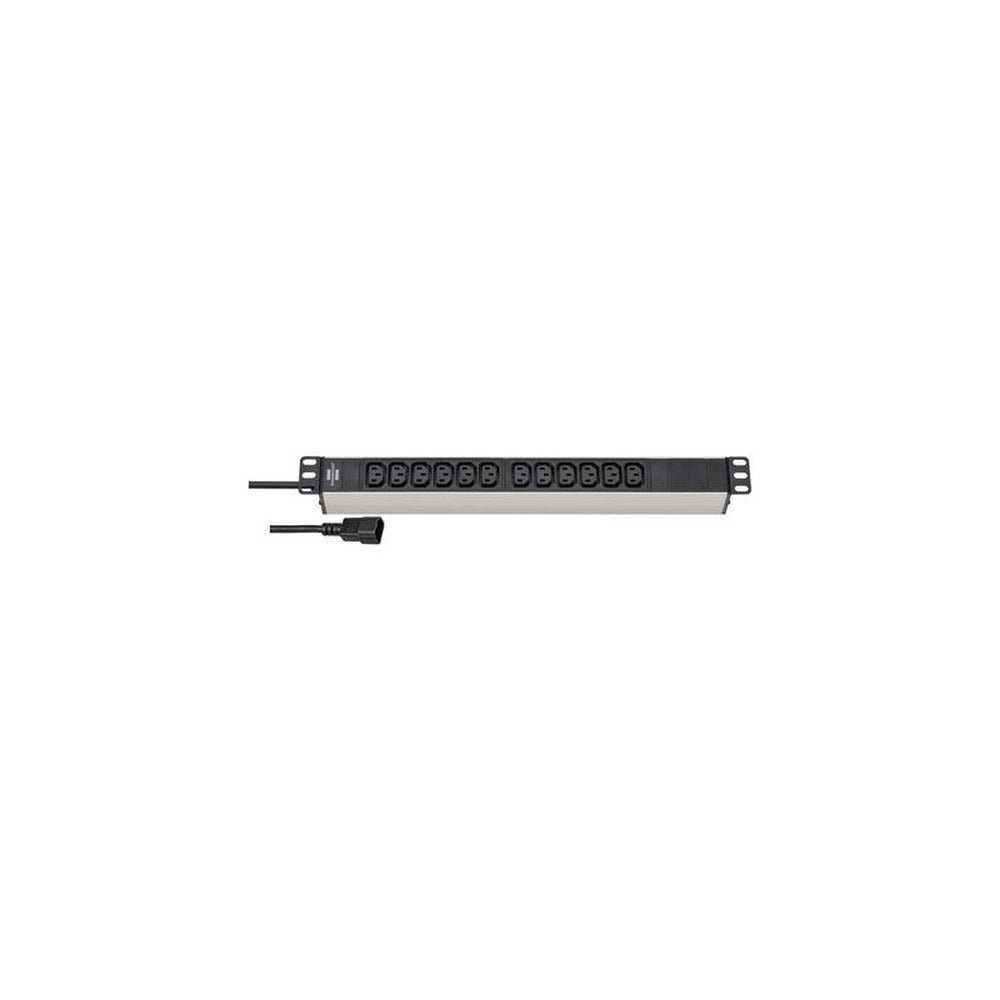 brennenstuhl 19" Steckdosenleiste Alu-Line, 12-fach