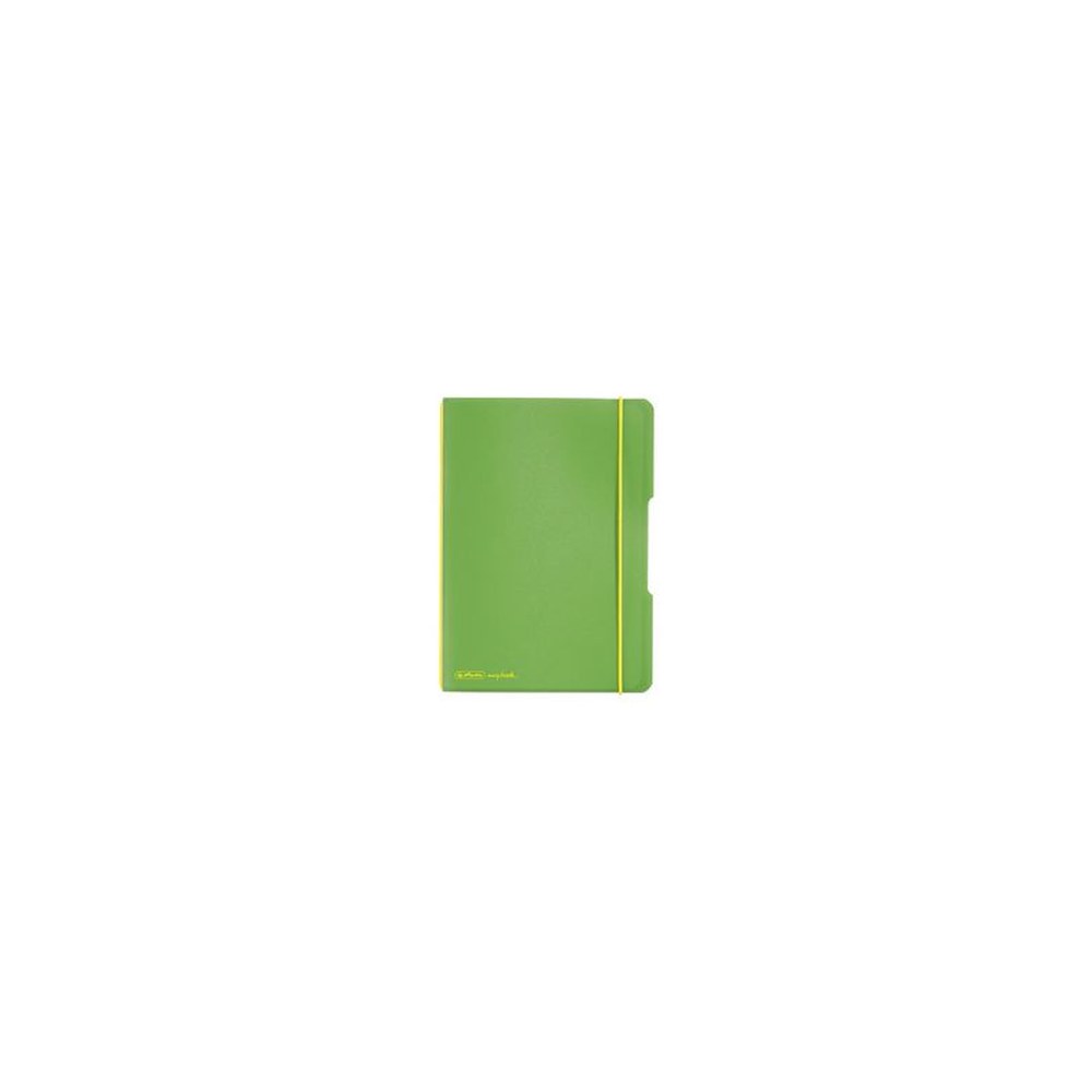 herlitz Carnet de notes my.book flex, A5, PP, vert clair