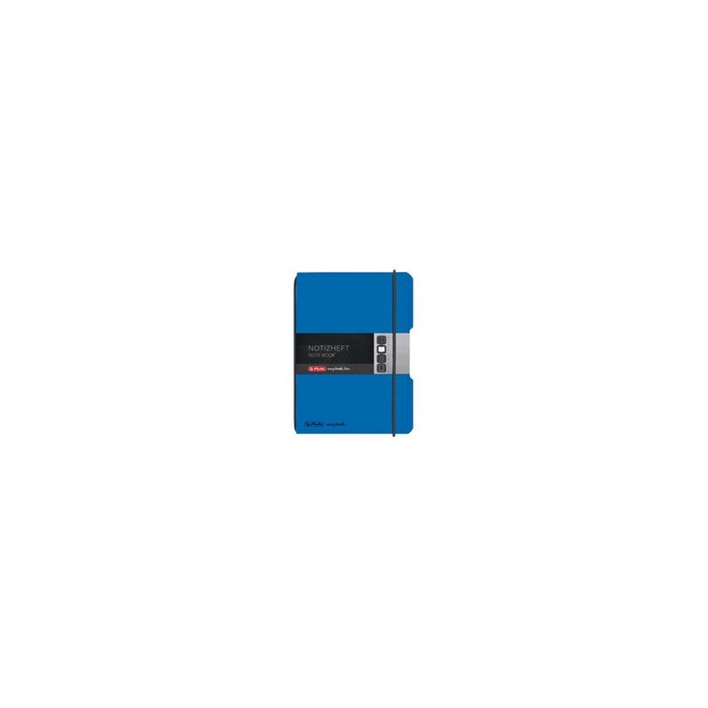herlitz Carnet de notes my.book flex, A6, PP, bleu