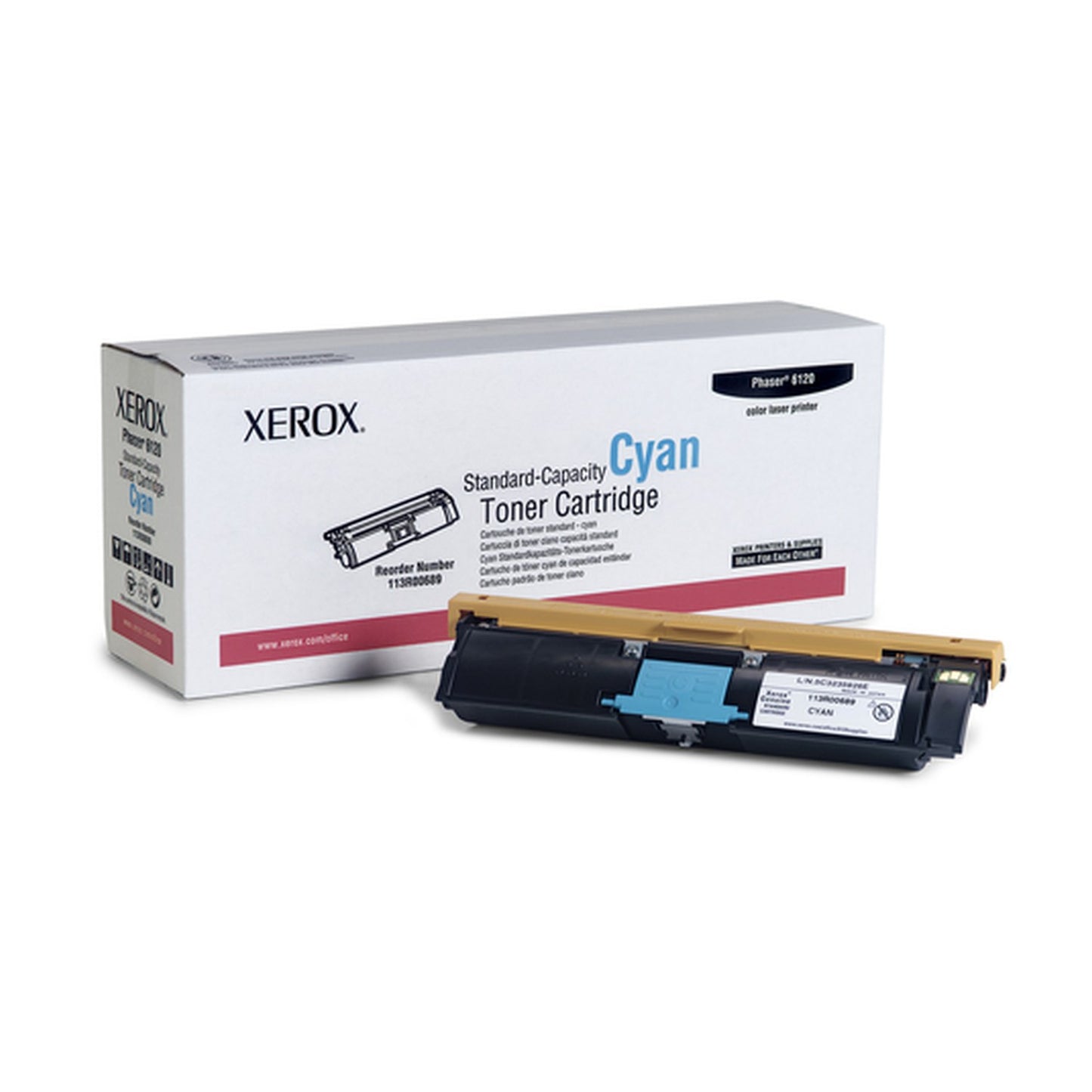 Toner d'origine Xerox 113R00689 - cyan