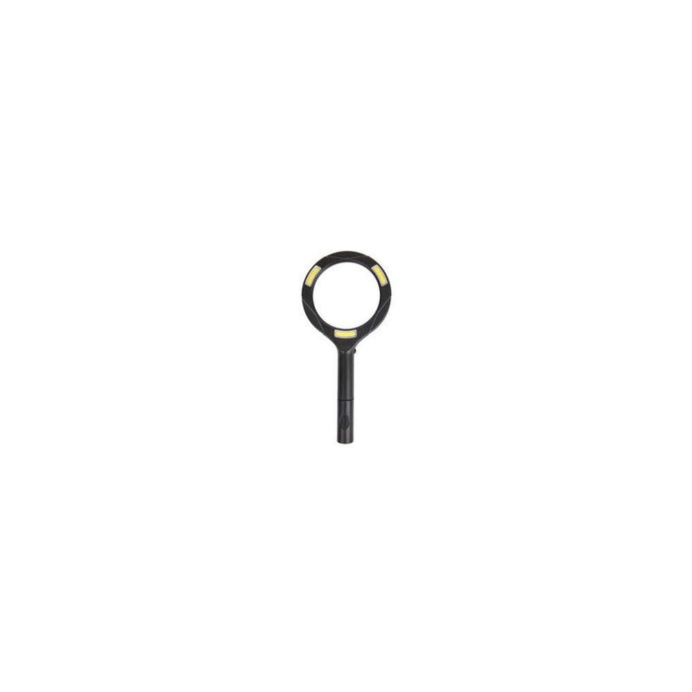 IWH Loupe avec éclairage LED COB, noir