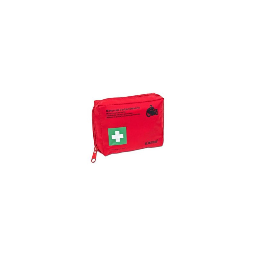 KALFF Motorrad-Verbandtasche, Inhalt DIN 13167, rot