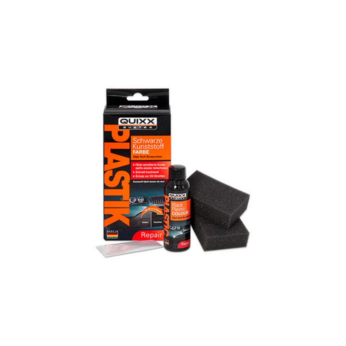 QUIXX Peinture pour plastique, noir