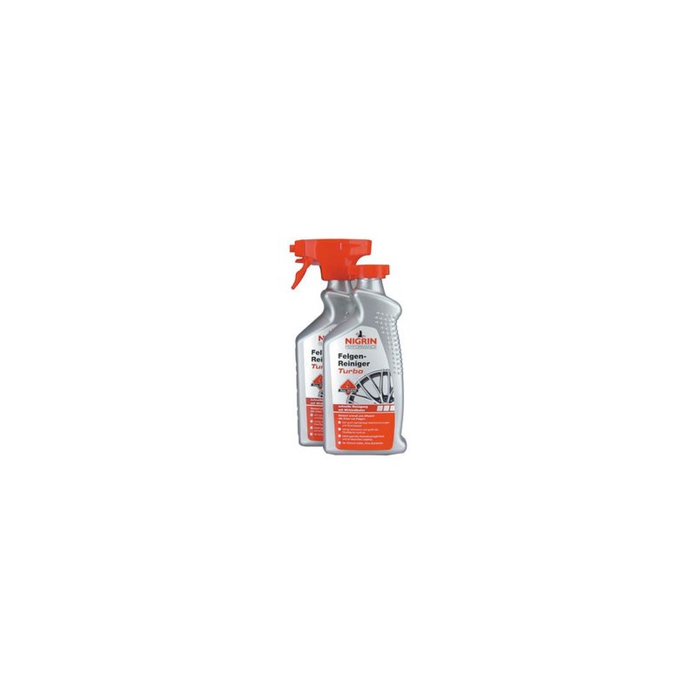 NIGRIN Nettoyant pour jantes Turbo, 500 ml double pack