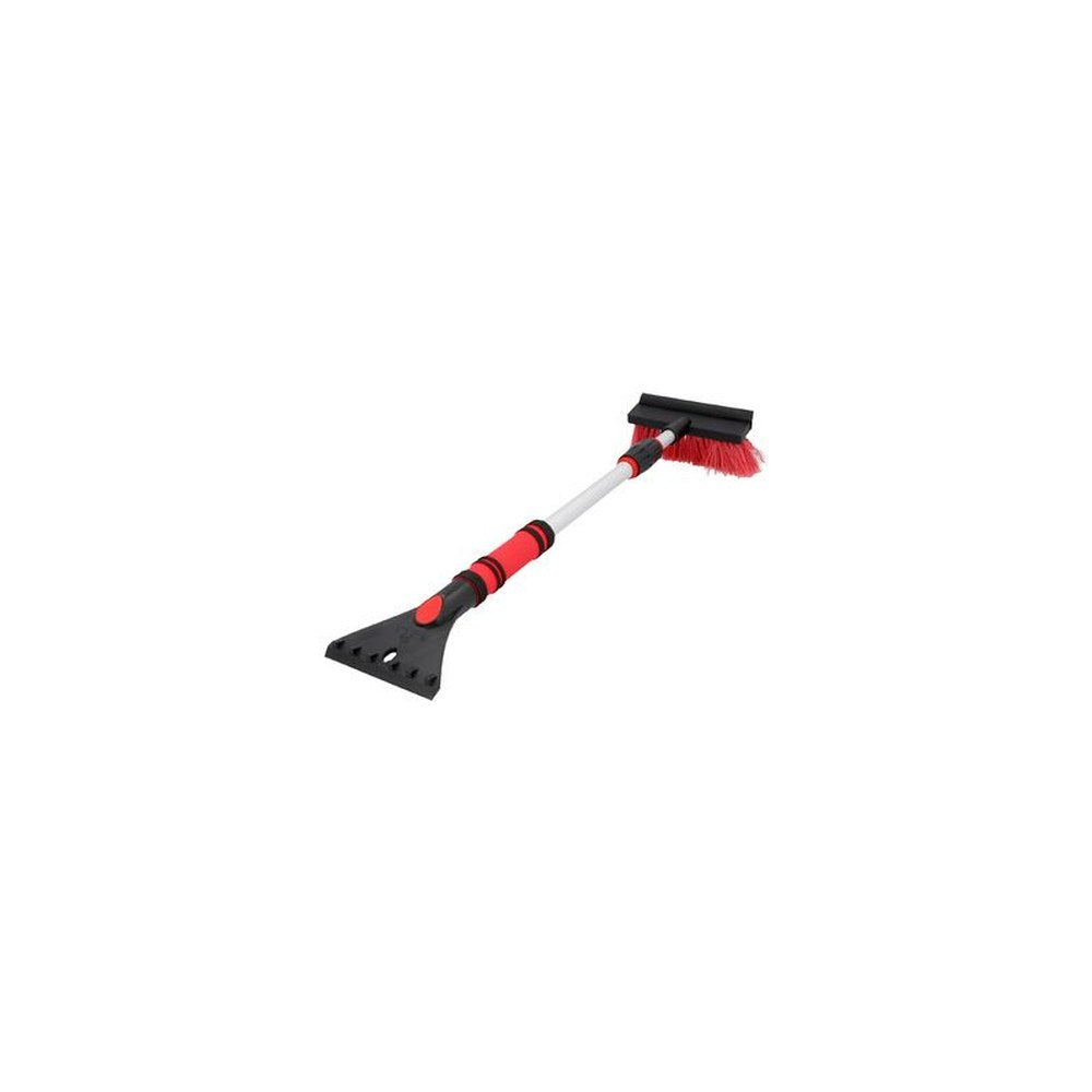 NIGRIN Gratte-givre avec balai à neige, 610 mm, noir / rouge