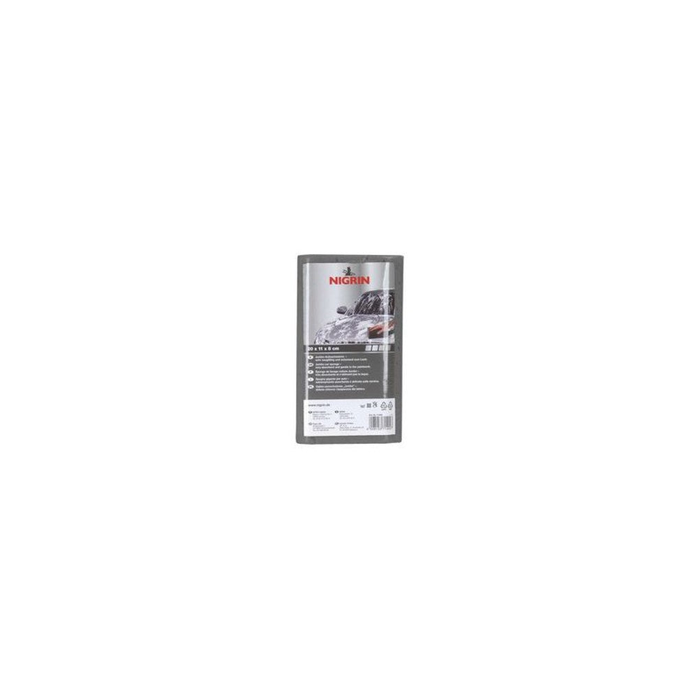 NIGRIN Eponge universelle pour voiture Jumbo, gris