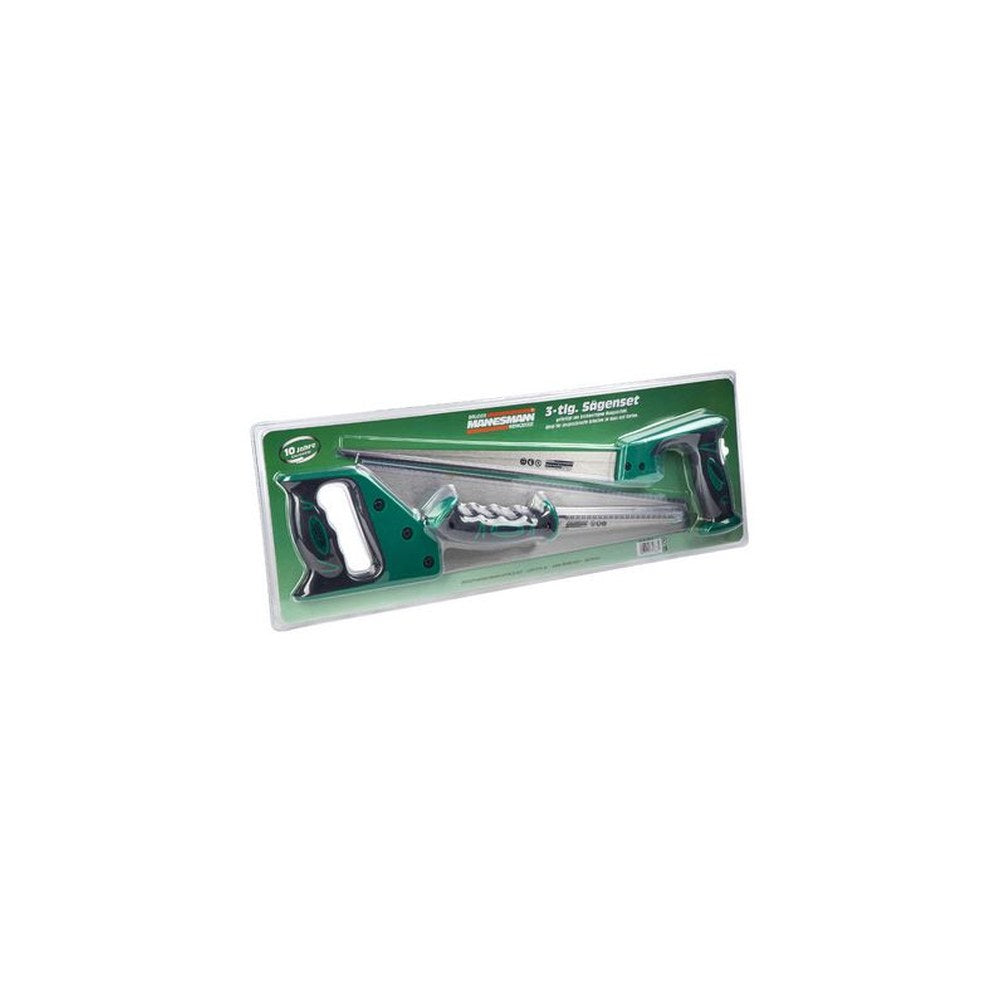 BRÜDER MANNESMANN Kit de scies, 3 pièces