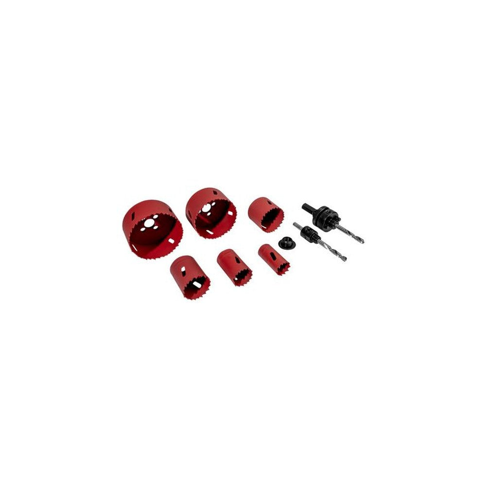 BRÜDER MANNESMANN Kit de scies cloches, 8 pièces, bimétal