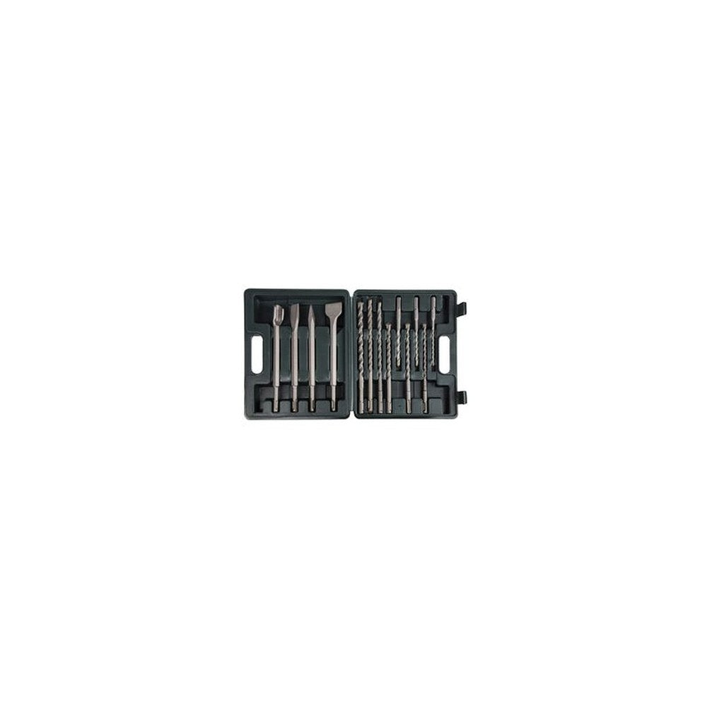 BRÜDER MANNESMANN Kit de forets & burins SDS PLUS, 13 pièces