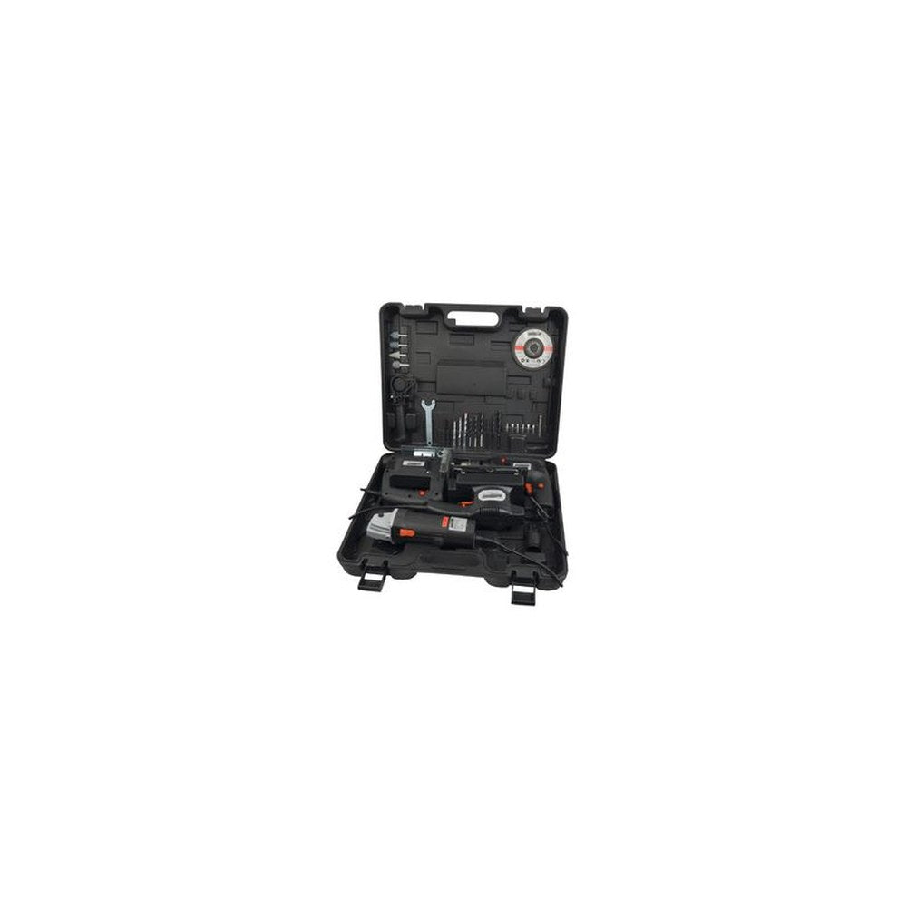 BRÜDER MANNESMANN Kit d'outils électroportatifs, 4 pièces