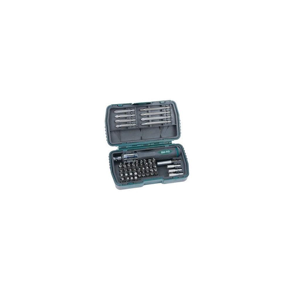BRÜDER MANNESMANN Kit d'embouts, 53 pièces, boîte plastique