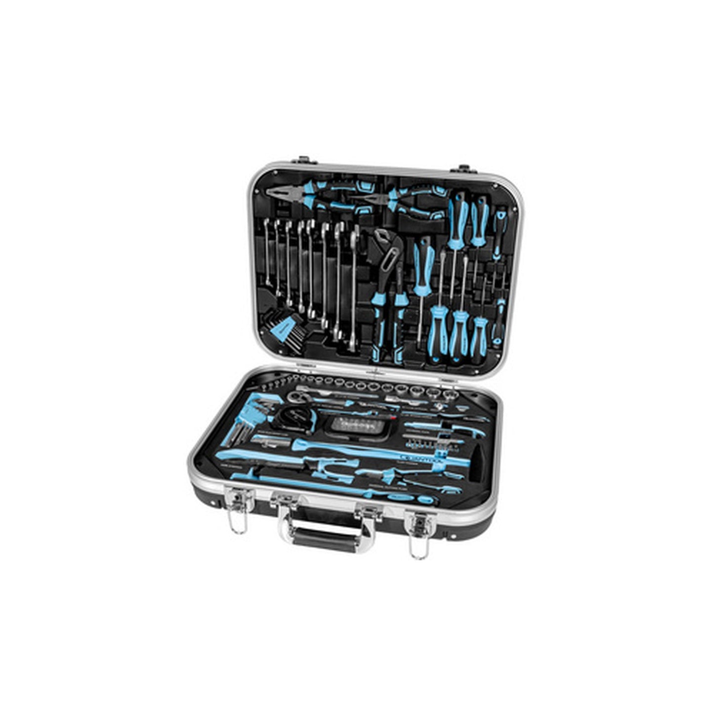 QUANTOOL Jeu d'outils, mallette de 120 pièces