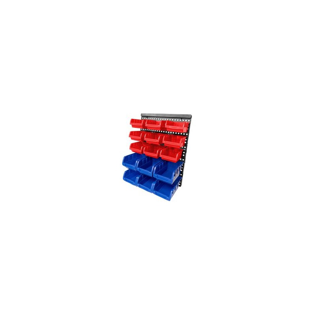 BRÜDER MANNESMANN Rangement pour petites pièces, 16 pièces