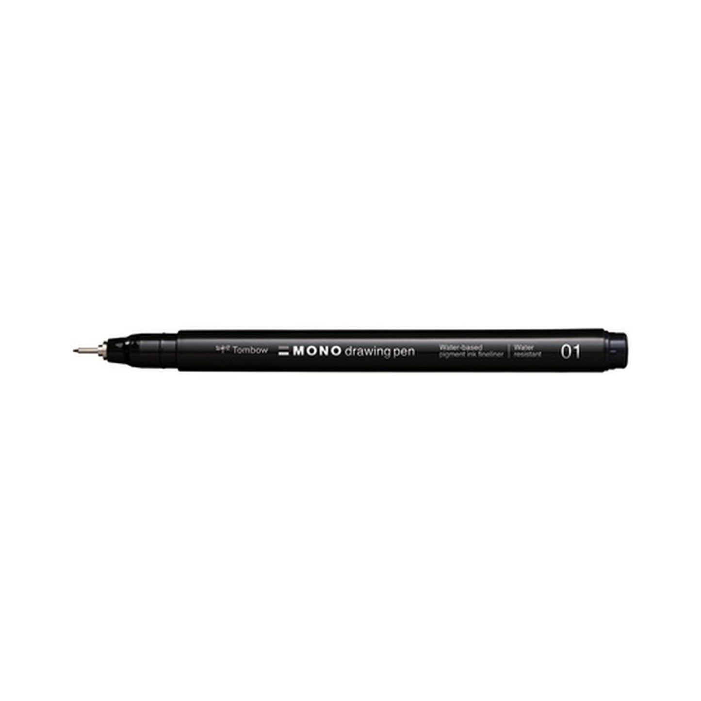 Tombow Feutre fin MONO drawing pen, largeur de tracé 01