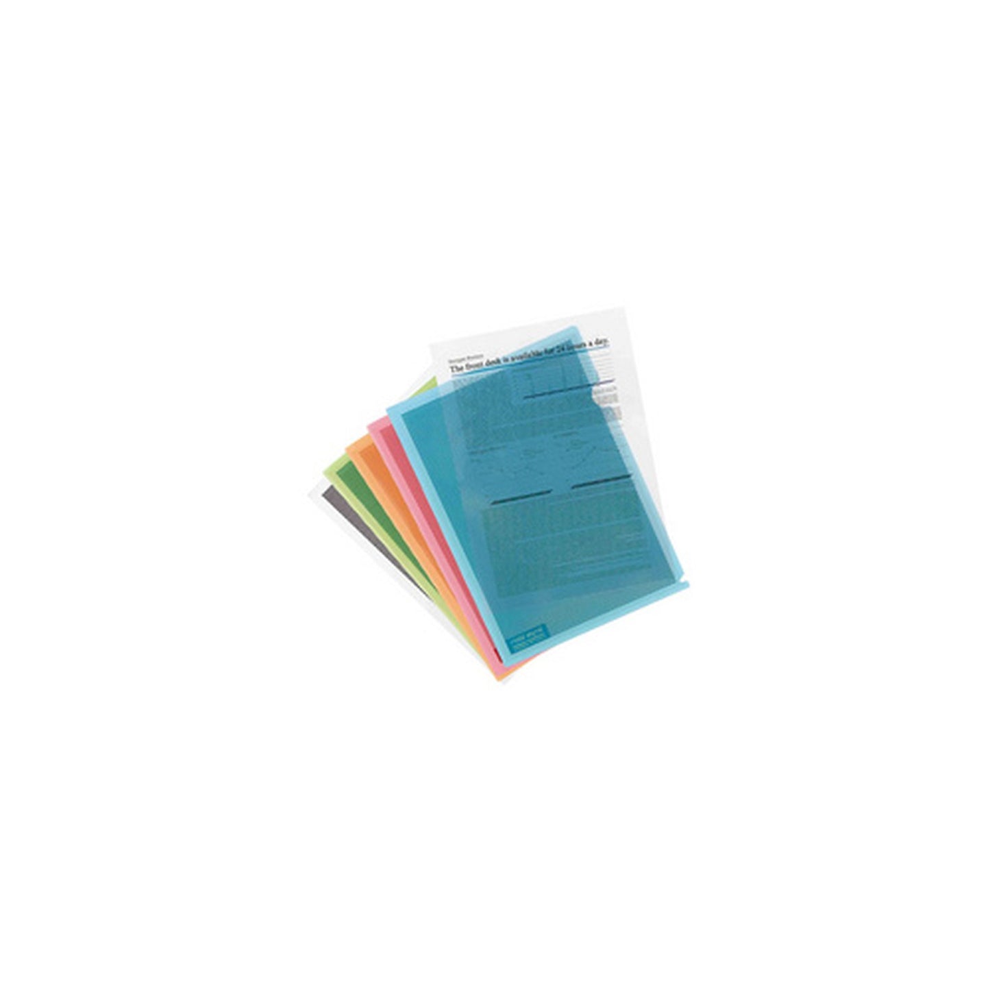PLUS JAPAN Pochette transparente pour protection des données