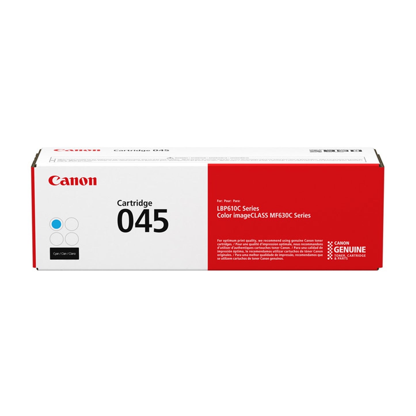 Toner d'origine Canon 1241C002 / 045 - cyan