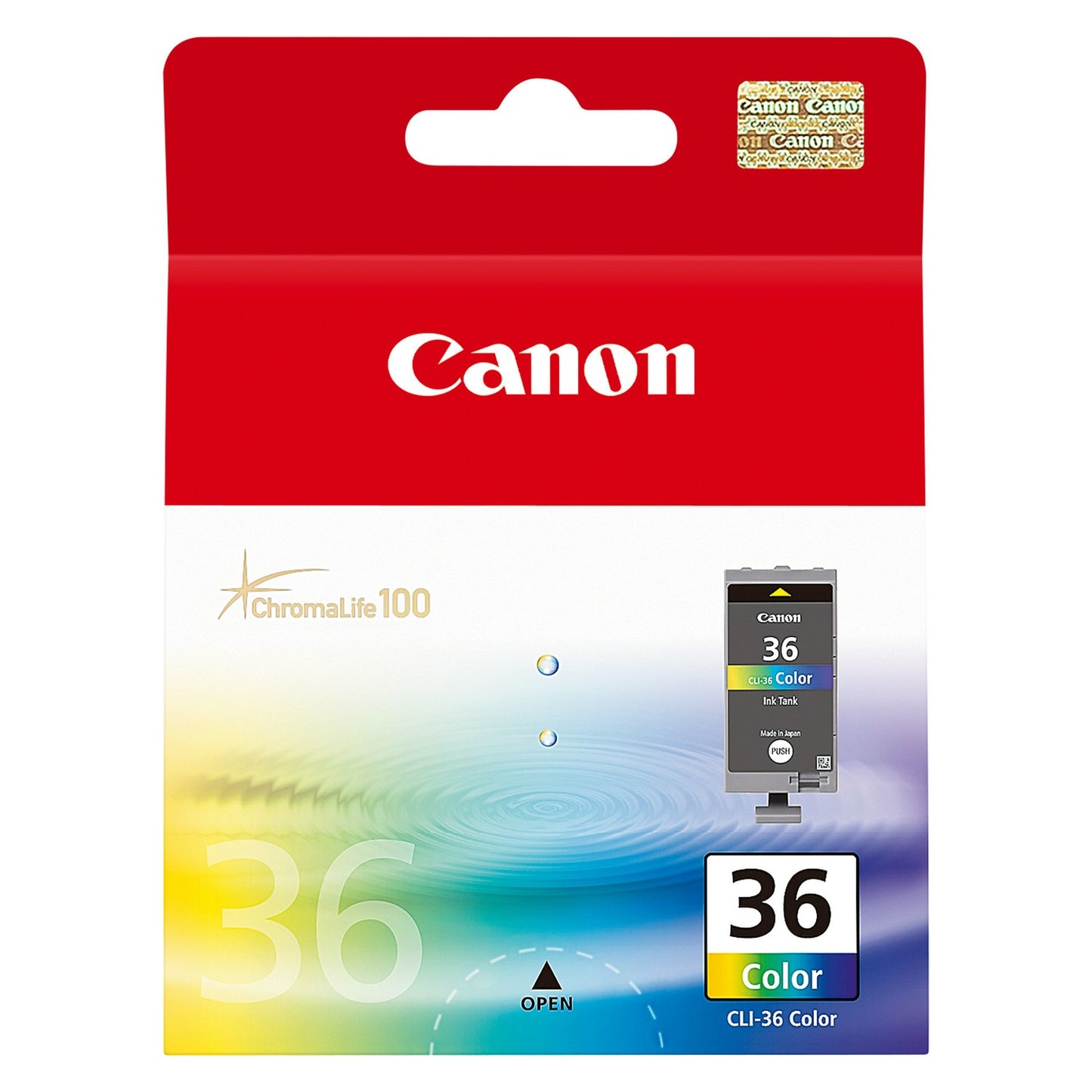 Cartouche Jet d'encre de Marque Canon CLI-36COL (1511B001) Couleurss (250 pages)