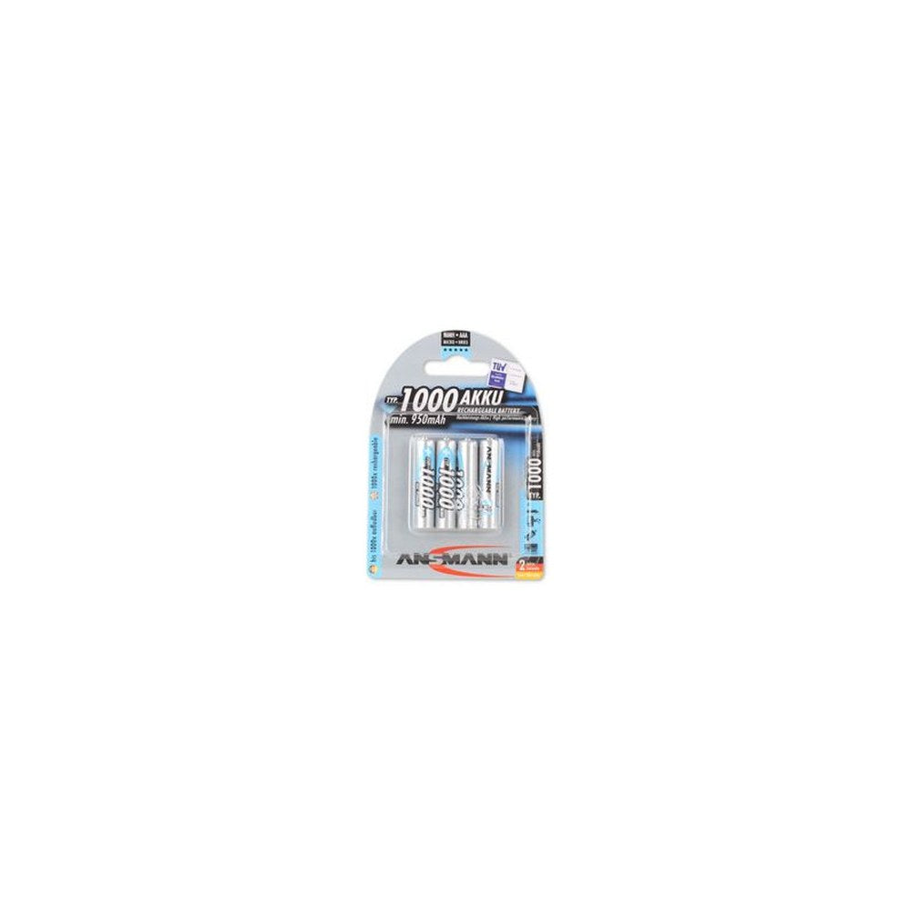 ANSMANN Pile rechargeable NiMH Premium, Micro AAA, 1.100 mAh